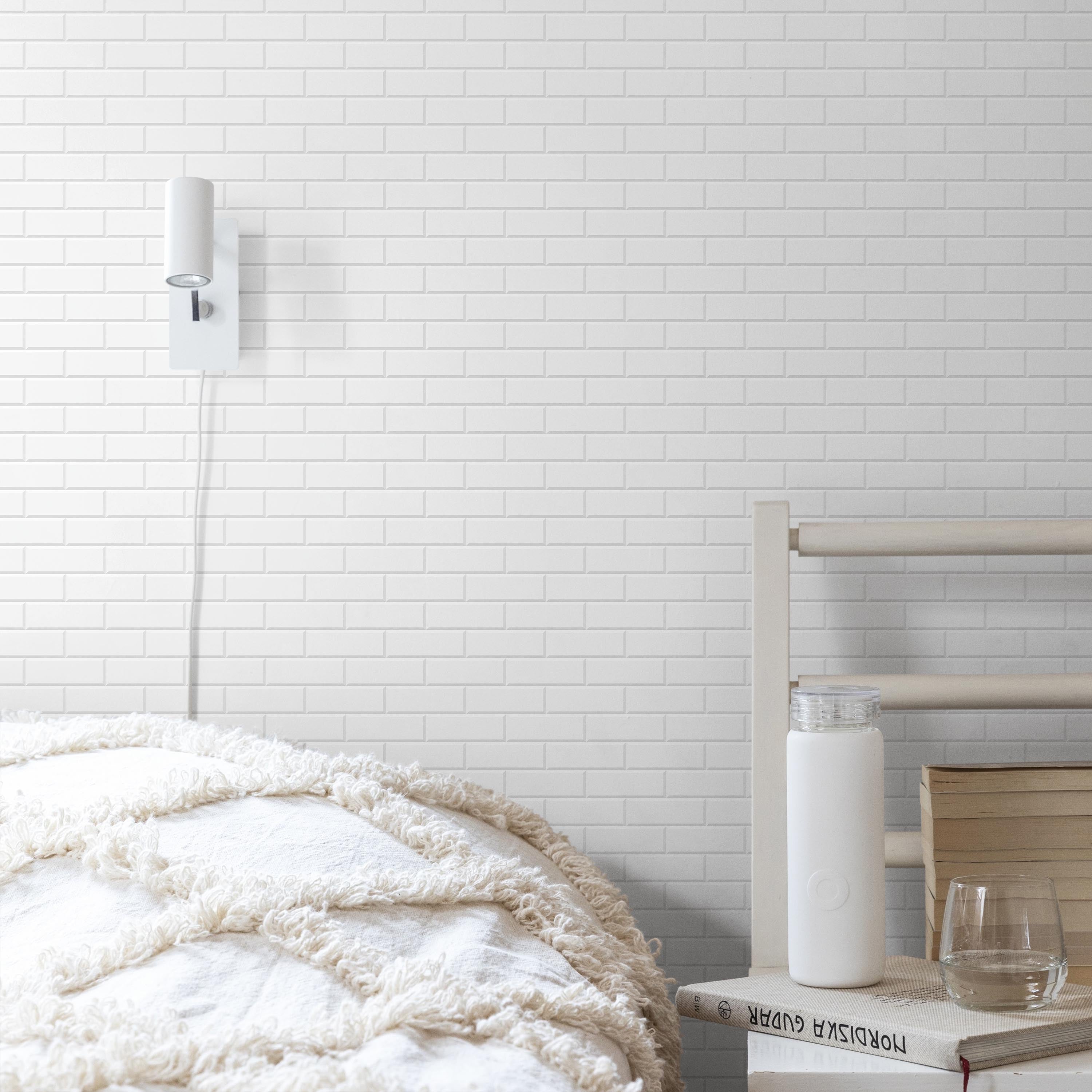 Baltu Ķieģeļu Raksts interjerā